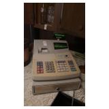 Vintage Sharp Cash Register NO KEY WORKS