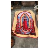 Virgen De Guadalupe Blanket