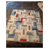 Hand made quilt 40' x 46'