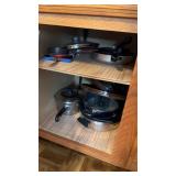 Lot of Cooking Pots and Pans