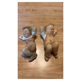 Vintage Maruri Japan Porcelain Boy and Girl