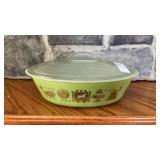 Vintage Pyrex Early American Verde Green