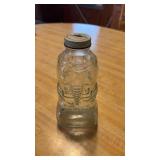 Glass Elephant Jar Bank