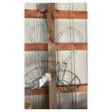 Heart shaped metal with basket and other metal