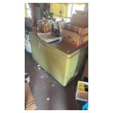 Vintage Westinghouse avocado green deep freezer