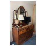 Antique Wooden Dresser Needs Refinished