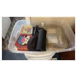 Container of CDs and Cassettes