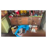Vintage Art Deco waterfall buffet (no contents)