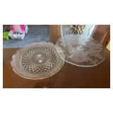 Cake and Cupcake Wedding Platters