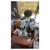 Lot of vintage light fixtures