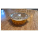 Vintage Pyrex 471 Town & Country 1 Pint Casserole