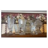 Glass Crystal Vases and Jars