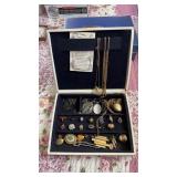 Jewelry Box W Assorted Costume Jewelry