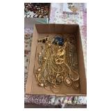 Tray Lot of Assorted Costume Necklaces