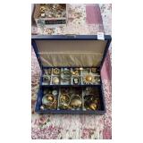 Jewelry Box W Assorted Costume Jewelry