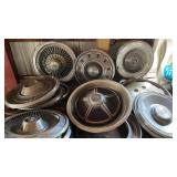 Assortment of Hubcaps