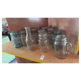 Lot of Mason Jars