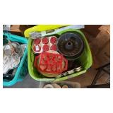 Lot of Cookie Cutters and Cake Pans