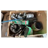 Sprayers, Crowbar, and misc tools