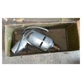 Corded Drill with Toolbox