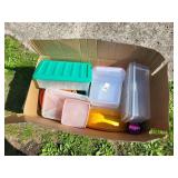 Box of storage containers