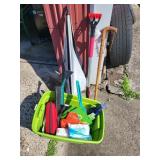 Umbrellas &assortment of items