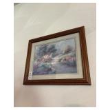 Set of 2 framed wall art