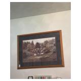 Framed wall art