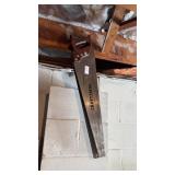 Two Craftsman Hand Saws