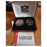 Steelers Ben Roethlisberger collector coin set