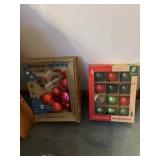 Lot of Christmas ornaments
