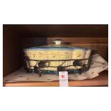 Temptations floral scalloped casserole dishes