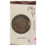 1916 P Indian Head Nickel