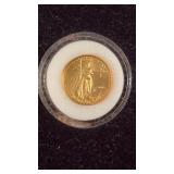 American Eagle 5 dollar gold piece