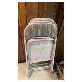 Set of 4 Meco Foldable Chairs