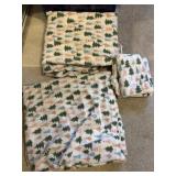 Christmas fleece sheet set AS IS size full?