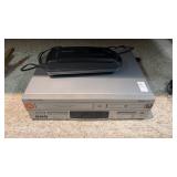 Panasonic DVD VHS Player and VHS Rewind
