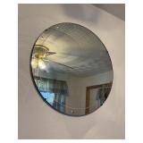 Circular hanging mirror approx 30 in