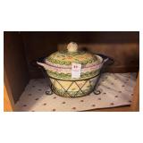 Temptations Old World Green Casserole Dishes