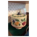 Napa Valley Large Covered Cake Plate
