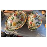 Temptations by Tara ceramic casserole dishes