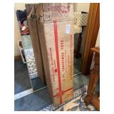 Stainless aluminum vintage 6 ft Christmas tree