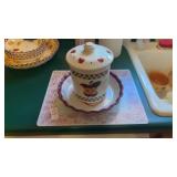 Sugar Apple Jar, Pie Plate and Mat