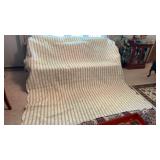 Quilted Coverlet 96 x 90 in