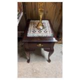 Wooden End Table