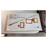 Fishing Pole Hanging Frames