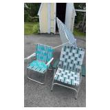 2 Lawn Chairs & Umbrella