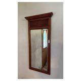Wooden Wall Mirror