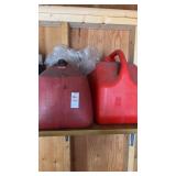 2 gasoline cans