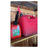 2 gasoline cans